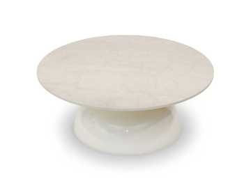 FUNGO MEDIUM - Round ceramic garden side table by Fischer Möbel - view 2